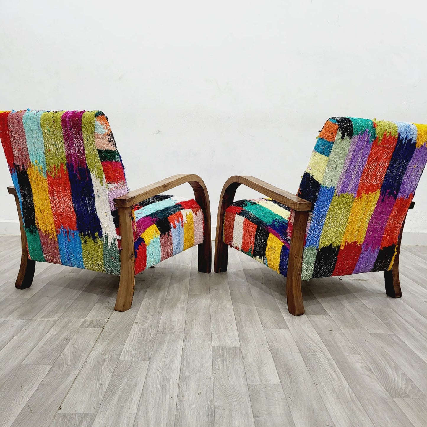 Colour Splash Vintage Retro Lounge Chair