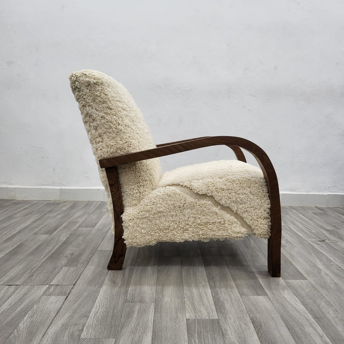 Natural Vintage Retro Lounge Chair