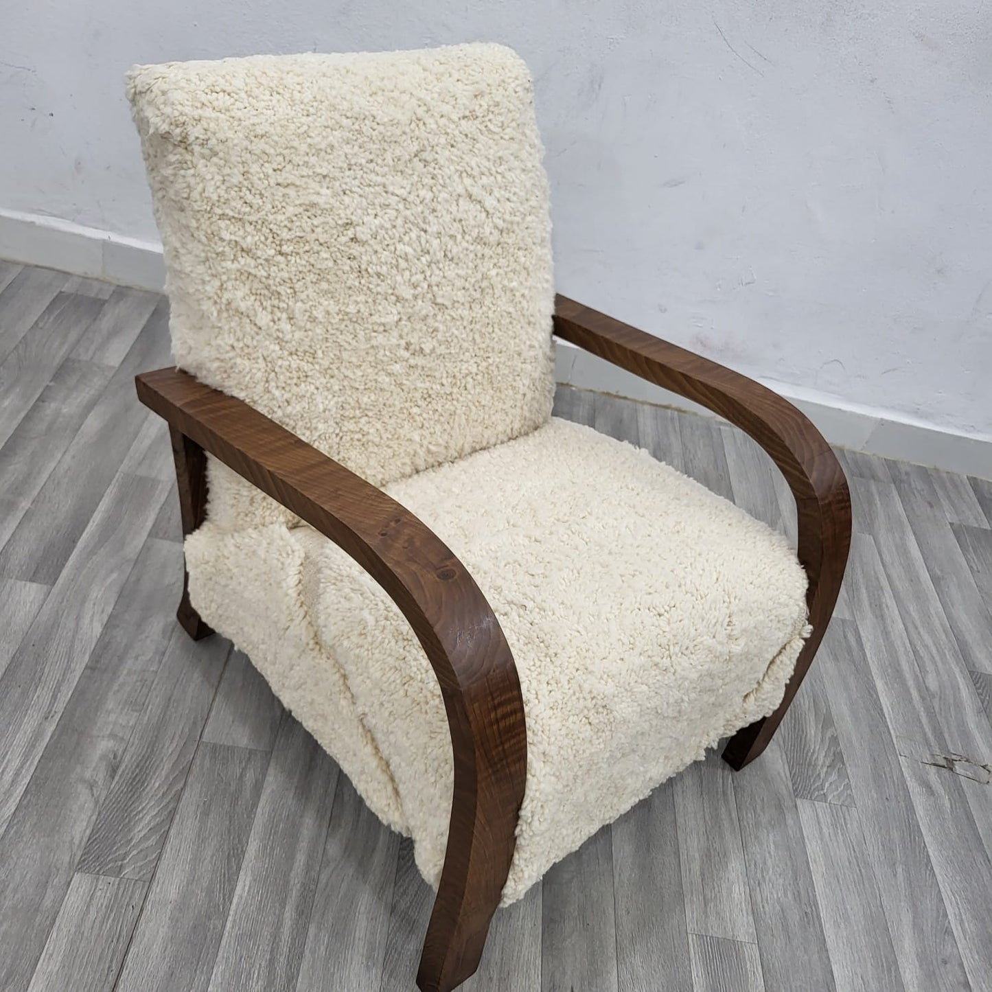 Natural Vintage Retro Lounge Chair