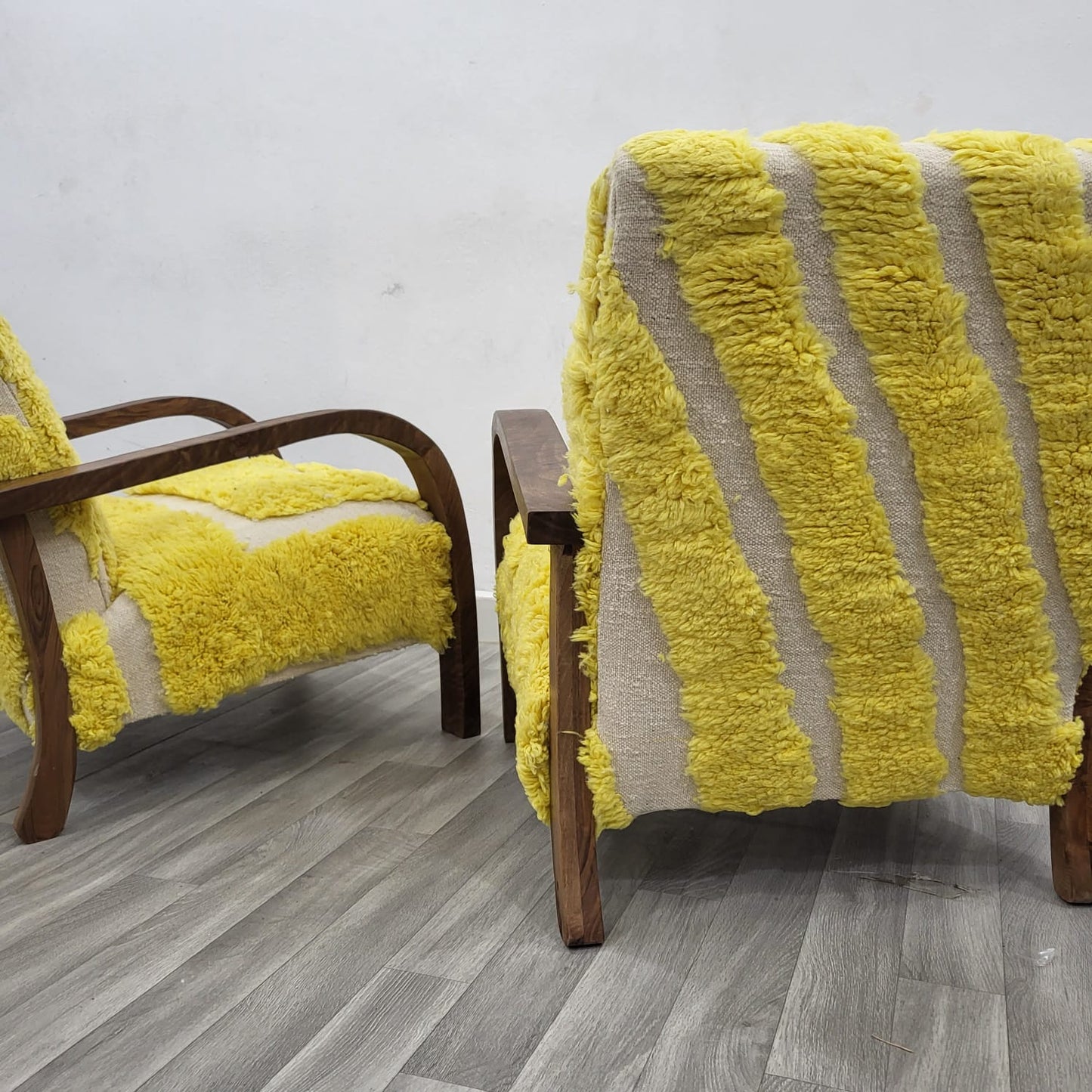 Lemons Vintage Retro Lounge Chair