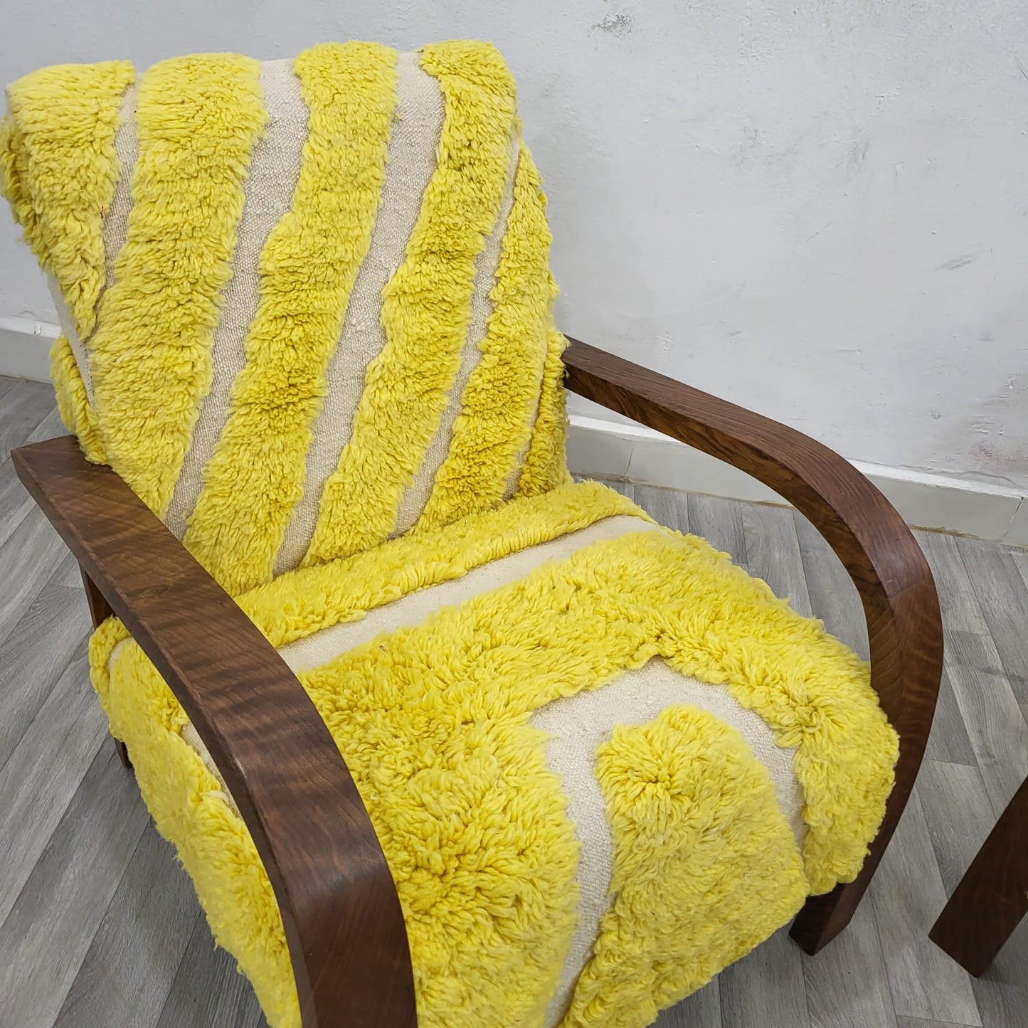 Lemons Vintage Retro Lounge Chair