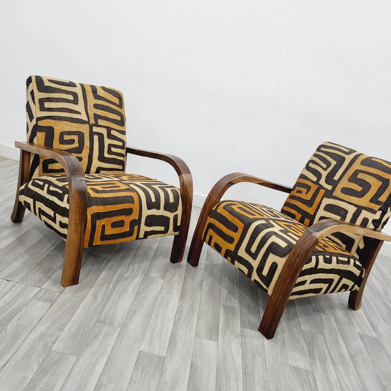 African Vintage Retro Lounge Chair