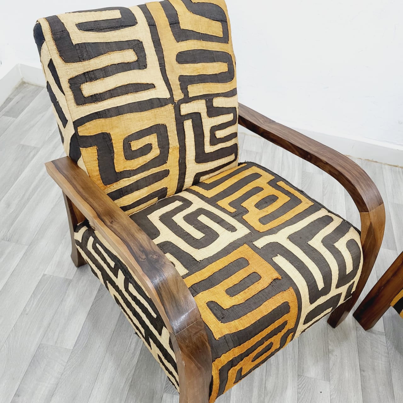 African Vintage Retro Lounge Chair