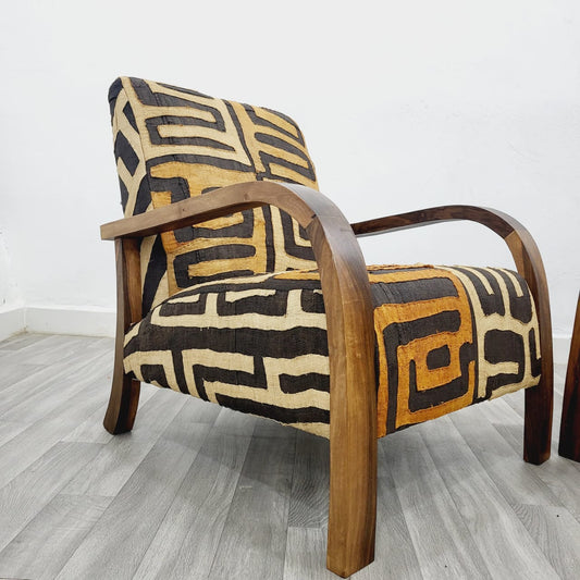 African Vintage Retro Lounge Chair