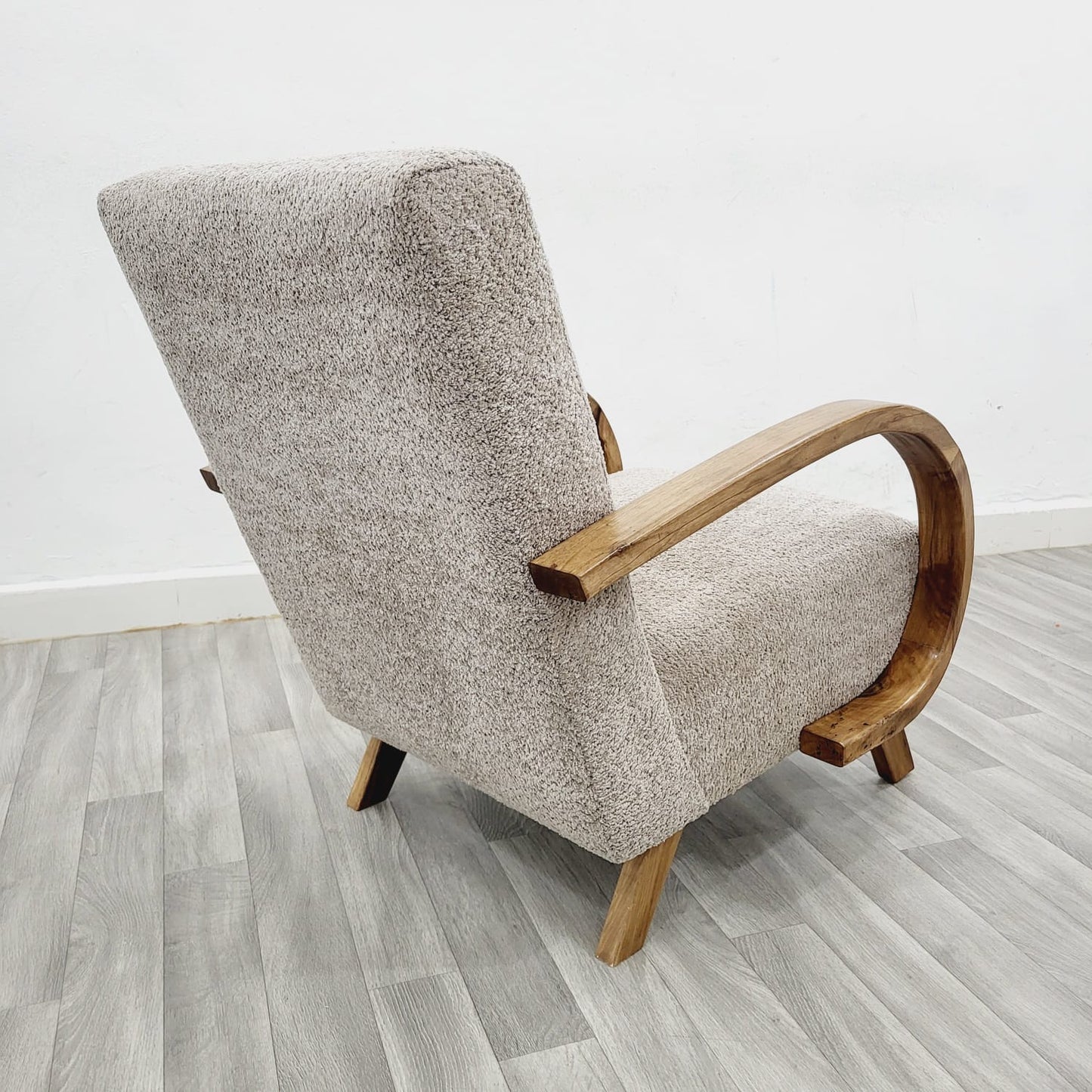 Stone Vintage Retro Lounge Chair