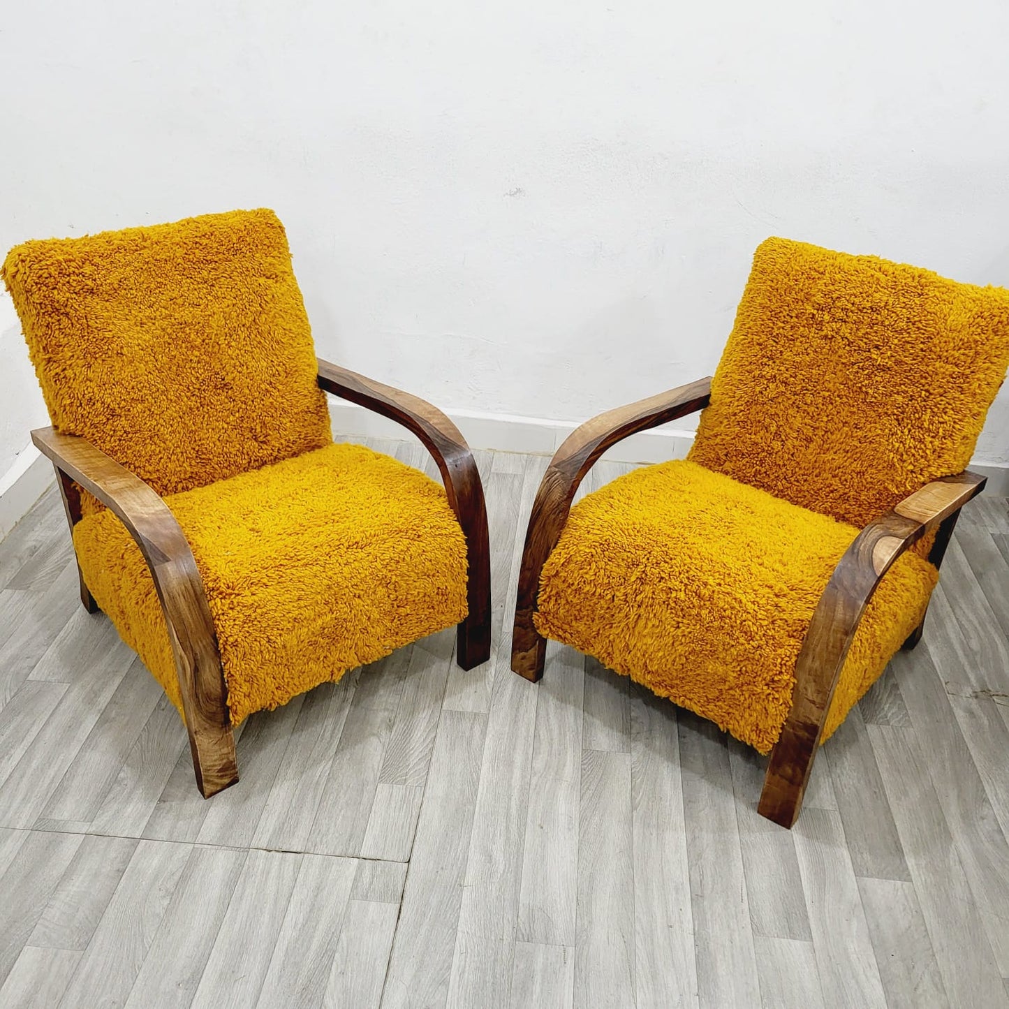 Burnt Orange Vintage Retro Lounge Chair